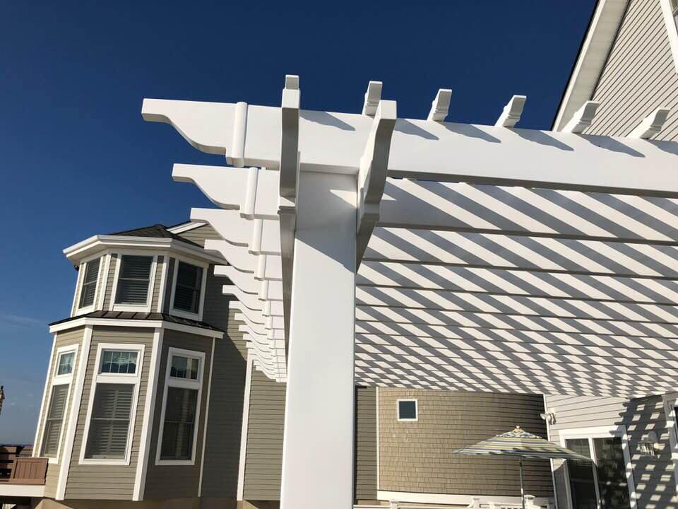 White Roof Fence