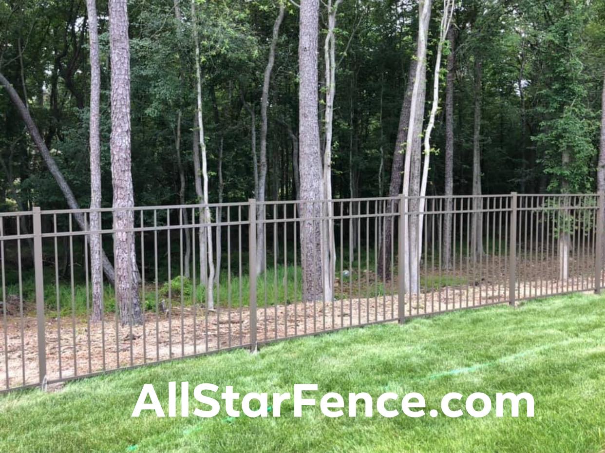 Aluminum Fence Around A Property