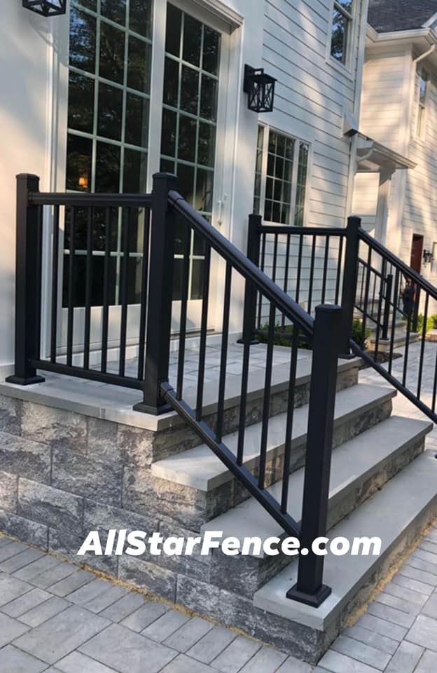 Steel Fence Staircase